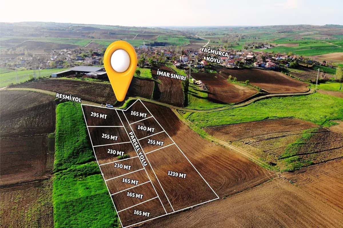 Uzunköprü Yağmurca'da imara 1 Parsel, Resmi Yolu Olan Çaplı ve Muvafakatlı Fırsat Yer