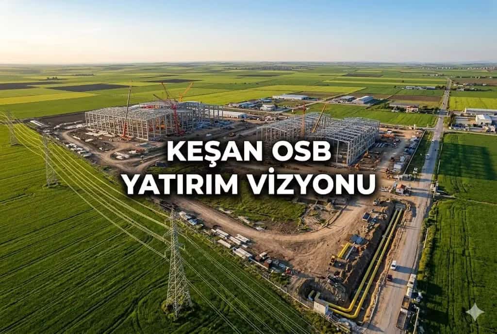 Keşan Gıda OSB ve Paşayiğit Hattı: Sanayinin Kalbinde Ticari Arazi Fırsatları