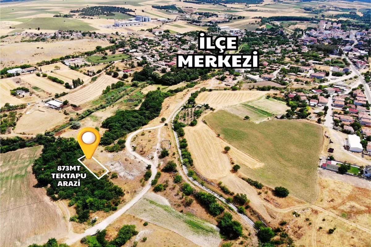 Süloğlu Merkezde 873m² Tek Tapu Arsa | imar Planı İçinde