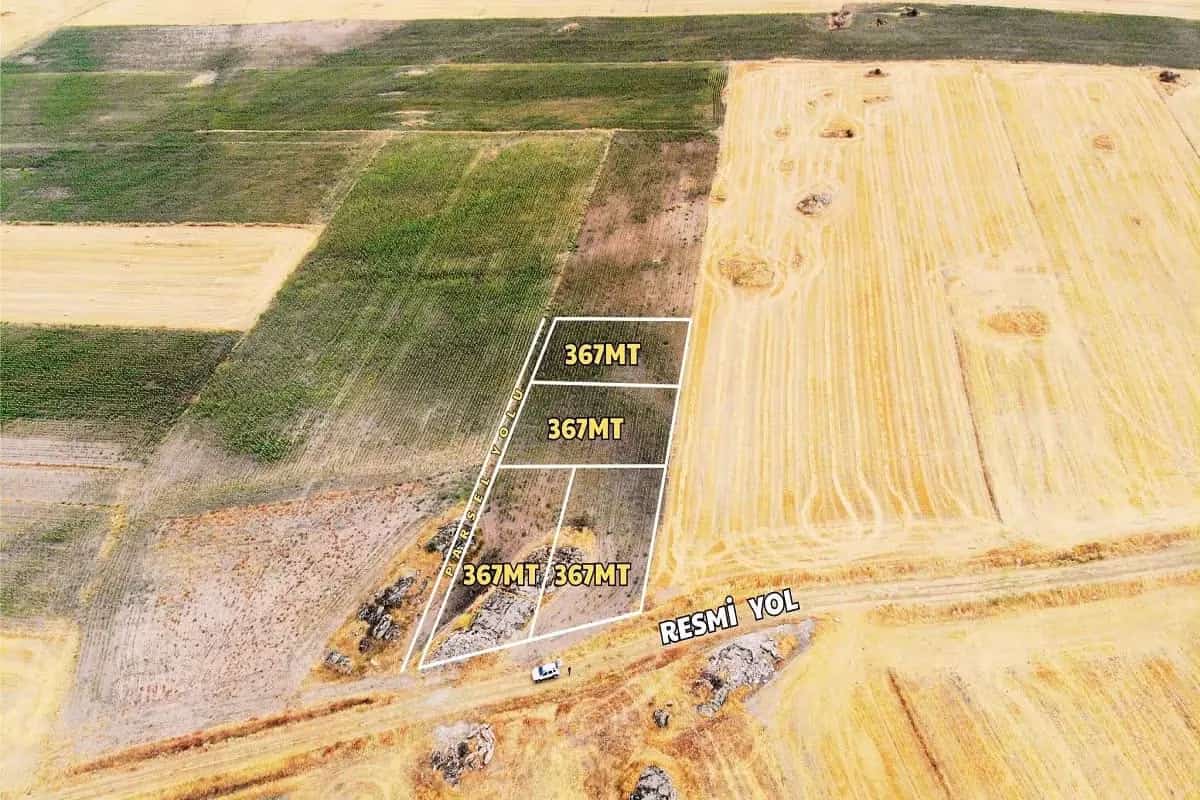 Edirne Süloğlu Sülecik'te 367m² Çaplı Muvafakatlı 4 Adet Arsa - Resmi Yollu