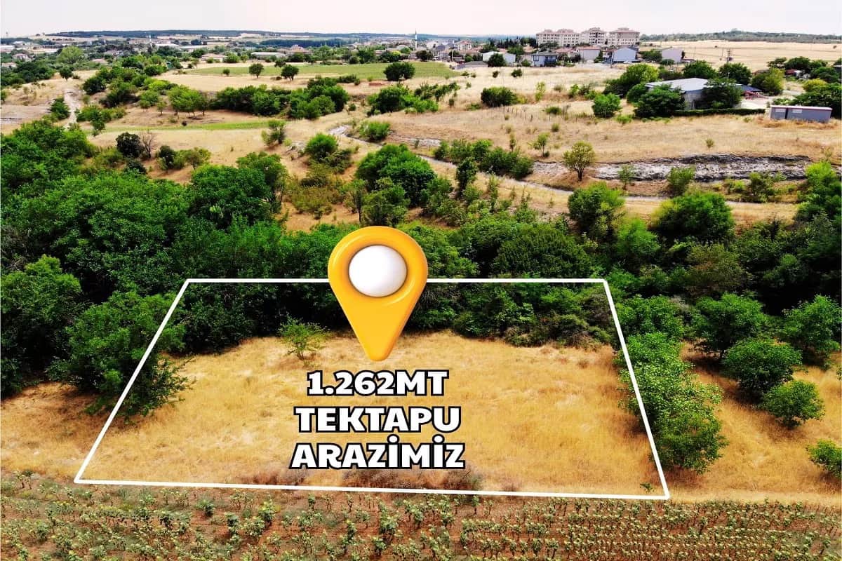 Süloğlu Merkezde imara Bitişik, TOKİ'ye Komşu 1.262m² Müstakil Bahçe - Görsel 1