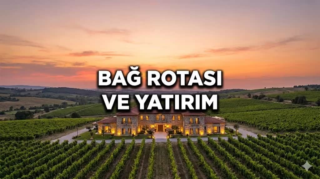 Trakya Bağ Rotası ve Gastronomi Turizmi: Bölge Ekonomisini Canlandıran Yeni Projeler