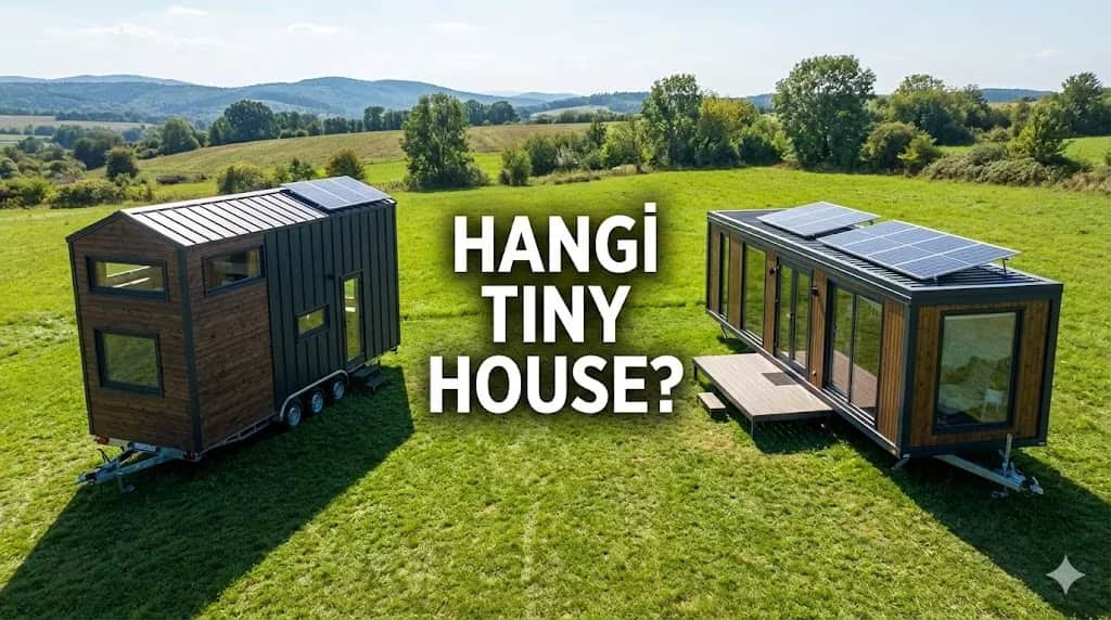 Tiny House Seçim Rehberi: Loft mu, Flat mi? Trakya İklimine Uygun Modeller