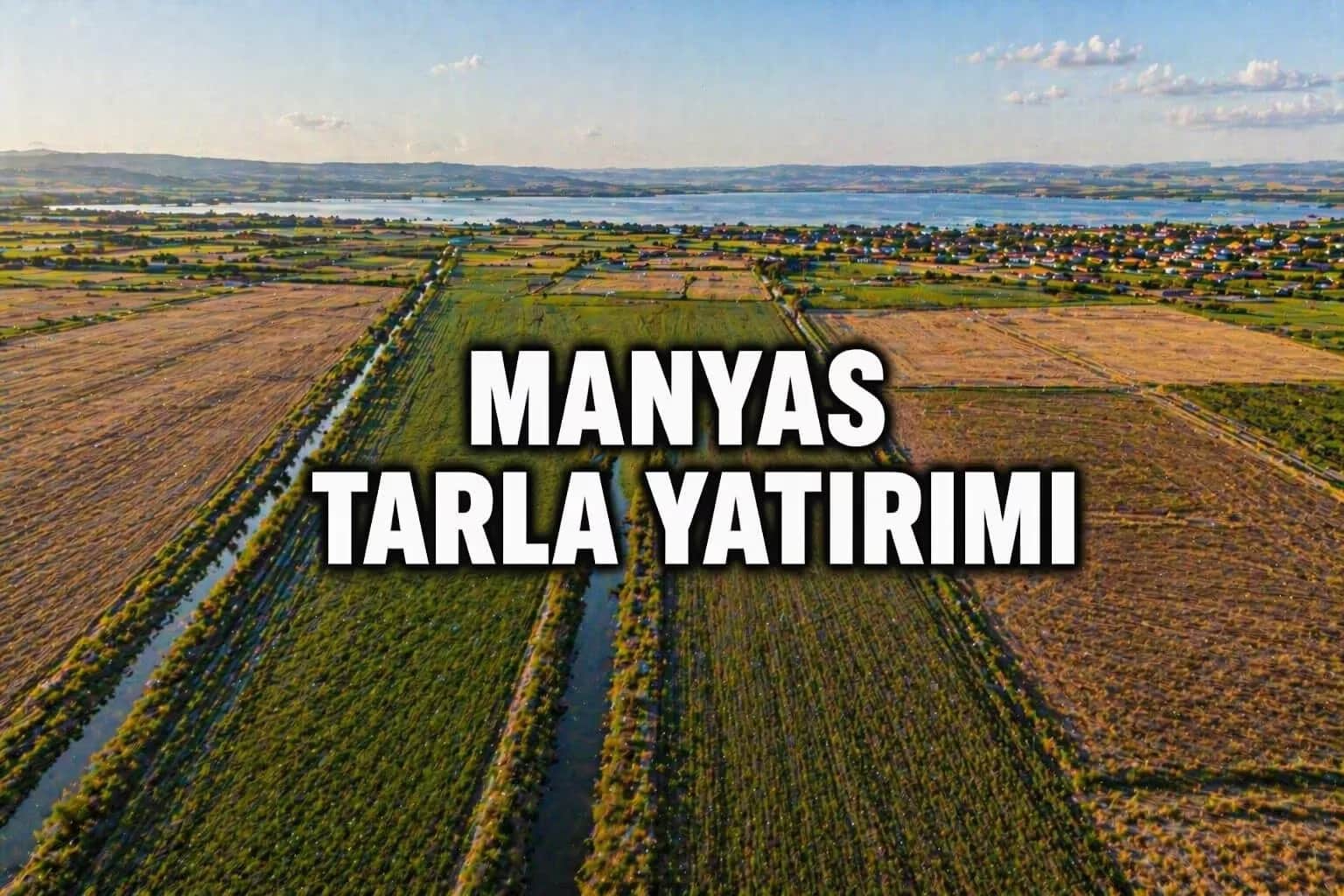 Balıkesir Manyas’ta Tarım Arazisi Yatırımı: Su Kaynakları ve Verim Potansiyeli 2026