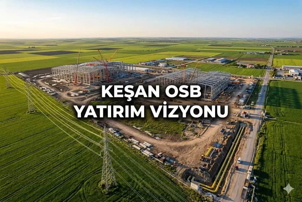 Keşan Gıda OSB ve Paşayiğit Hattı: Sanayinin Kalbinde Ticari Arazi Fırsatları