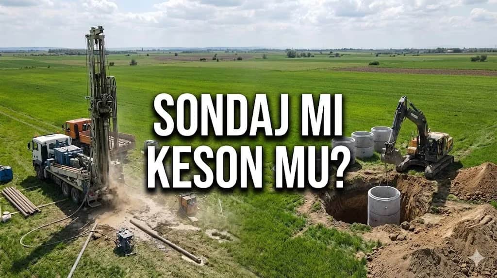 Tarlada "Sondaj" mı, "Keson Kuyu" mu? Hangi Su Kaynağı Daha Ekonomik?