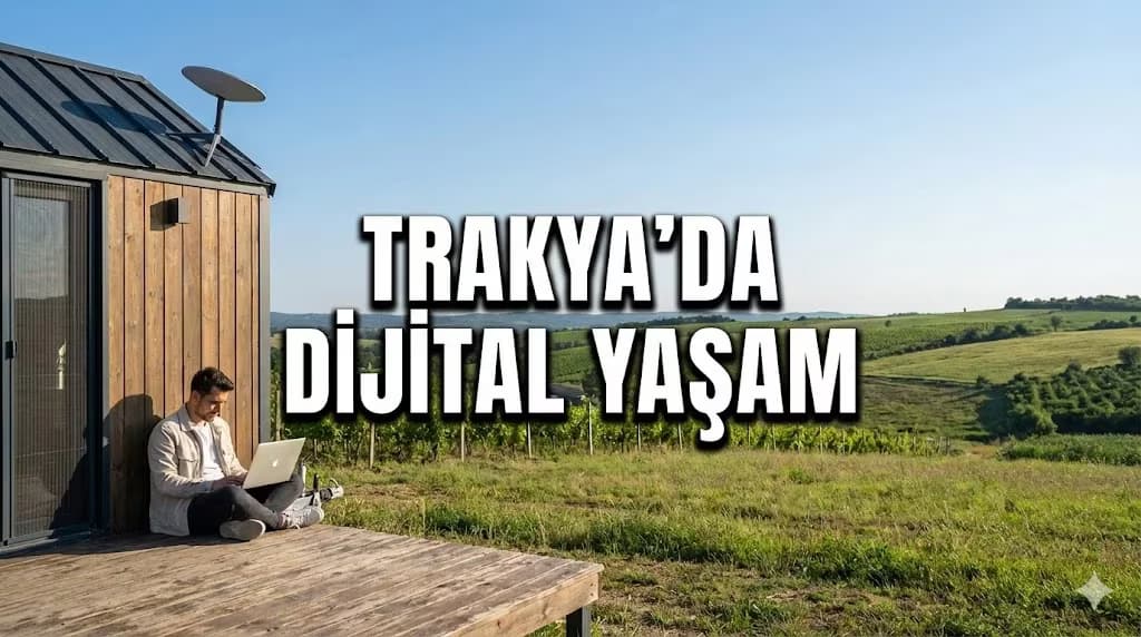 Uzaktan Çalışanlar İçin En İyi Trakya Köyleri: Starlink ve Mobil İnternet Altyapısı Analizi