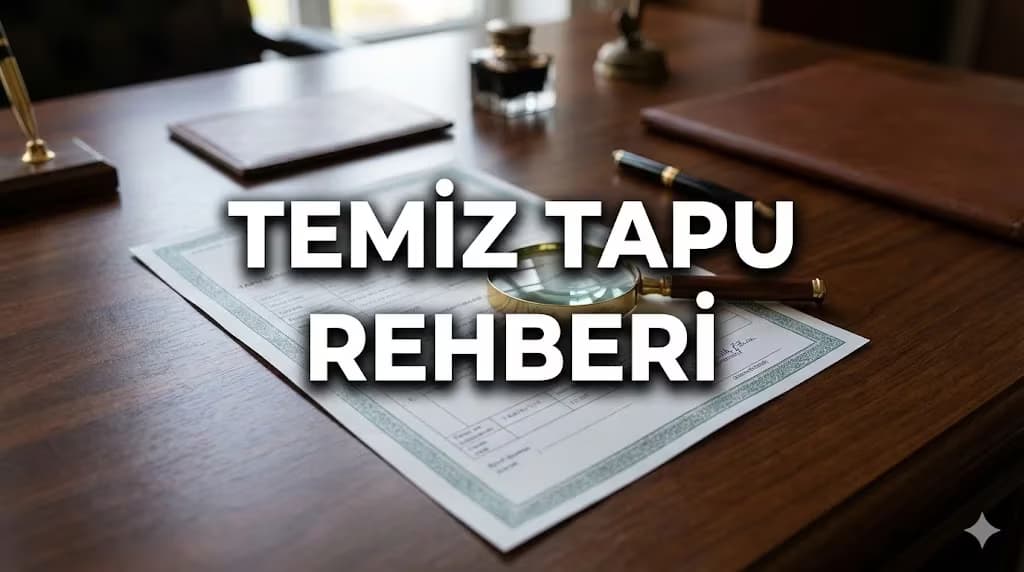 Arsa Alırken "Şerh" ve "Rehin" Kontrolü: Tapu Kayıtlarındaki Gizli Tehlikeler