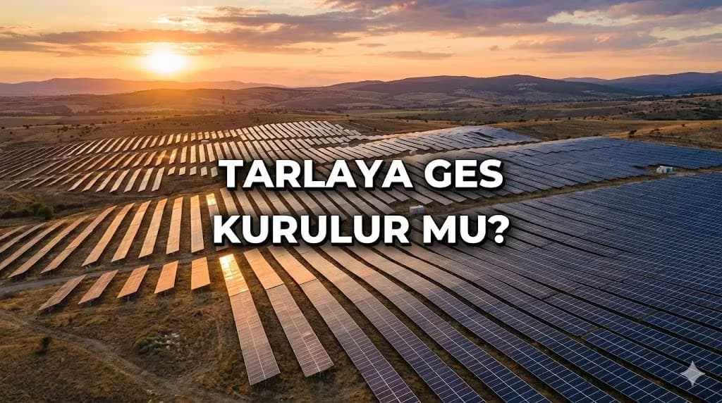 Tarlaya Güneş Enerji Santrali (GES) Kurulur mu? 2026 Mevzuatı