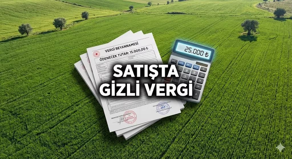 Tarlayı Satarken Sürpriz Vergi Çıkmasın! 5 Yıl Kuralı ve "Değer Artış Kazancı" Nedir?