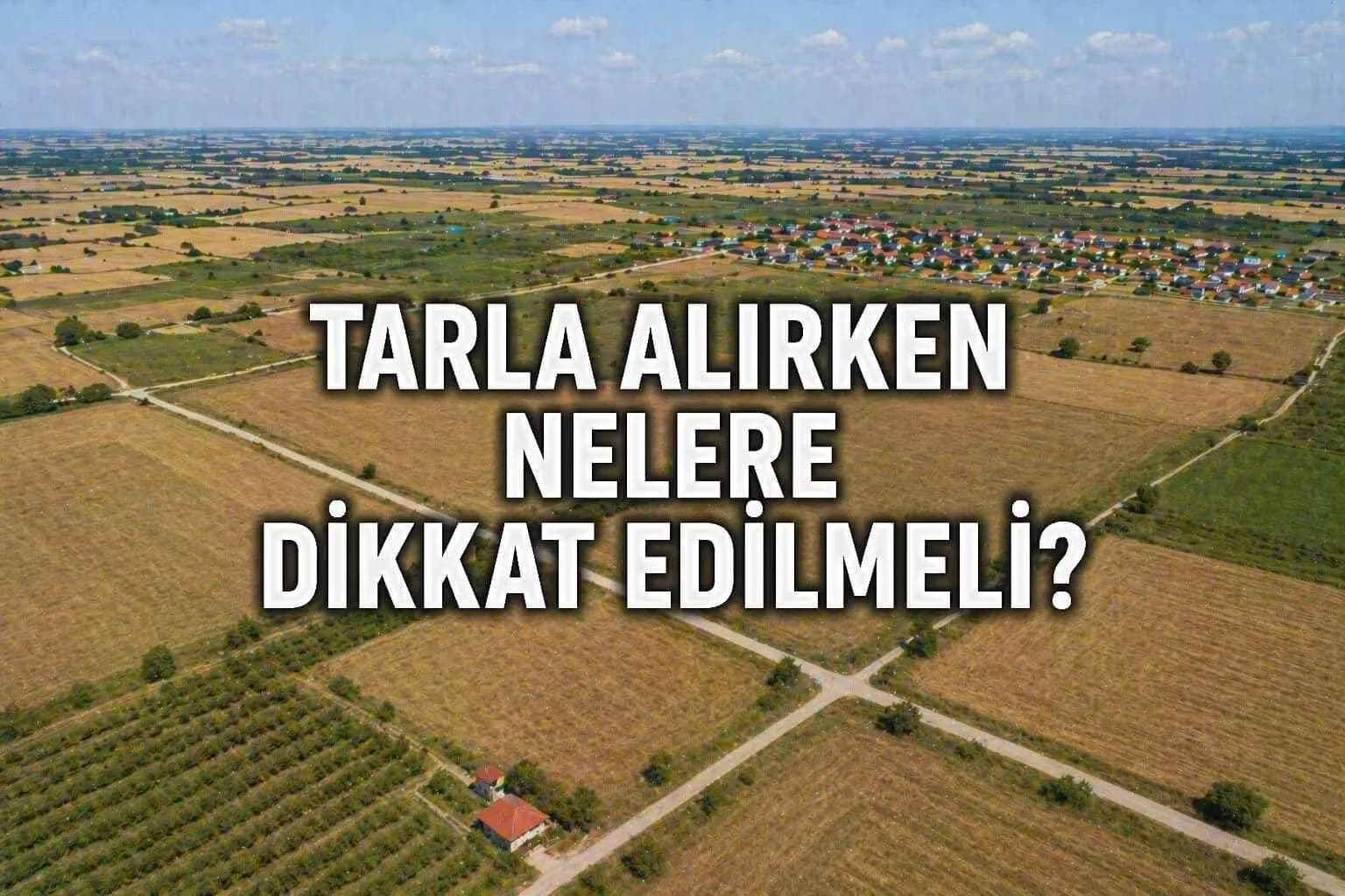 Uzunköprü’de Tarla Alırken En Kritik 5 Kriter (2026 Rehberi)