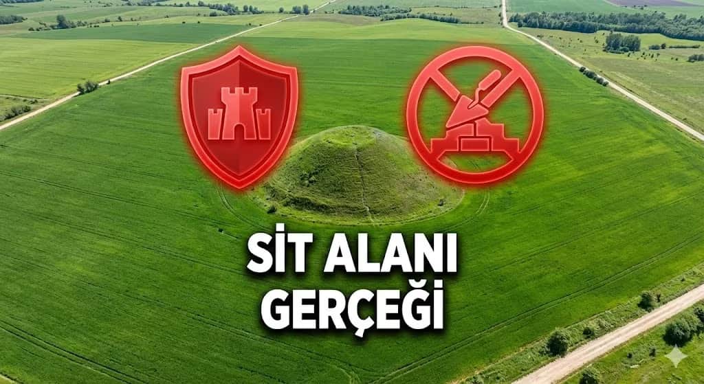 Tarlanız "Sit Alanı" Olabilir mi? 1. Derece ve 3. Derece Arkeolojik Sit Gerçeği